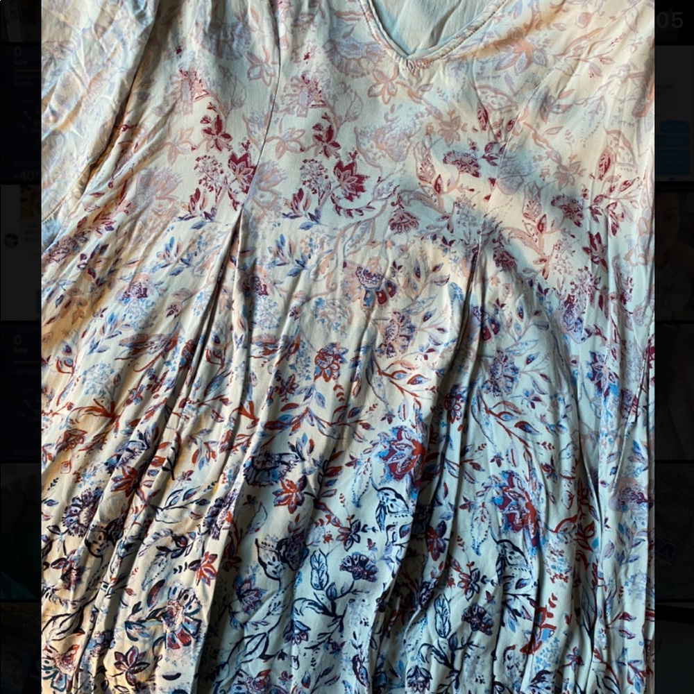 Ecote urban outfitters floral boho dress